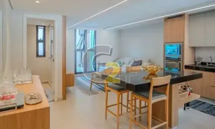 Casa de condominio mobiliada em higienopolis 2 quartos 1 suite 2 vagas