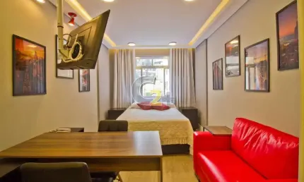 Apartamento a venda na República com 1 quarto e 1 vaga