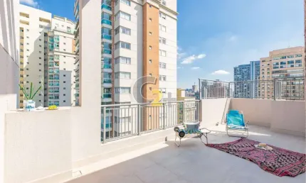 Cobertura com 1 quarto à venda na Rua Sebastião Gomes, --, Brooklin Paulista, São Paulo