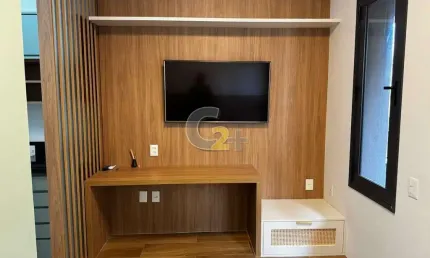 Apartamento mobiliado à venda no campo belo com 1 quarto, sem vaga de garagem
