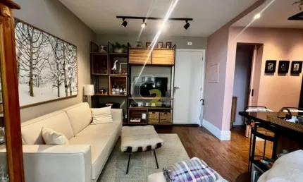 Apartamento à venda em pinheiros, 1 quarto, 1 suíte, 49m2, 2 vagas