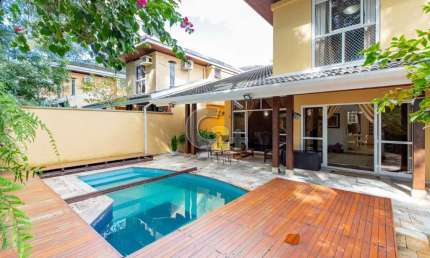 Casa de condominio á venda no Alto da Boa Vista, 4 suites,  5 vagas