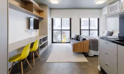 Studio mobiliado a venda no Largo do Arouche 1 suite sem vaga
