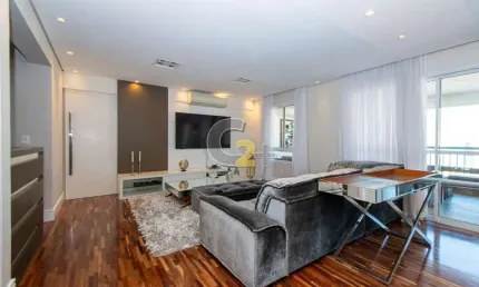 Apartamento mobiliado á venda na Barra Funda com 4 quartos, sendo 3 suítes e 3 vagas