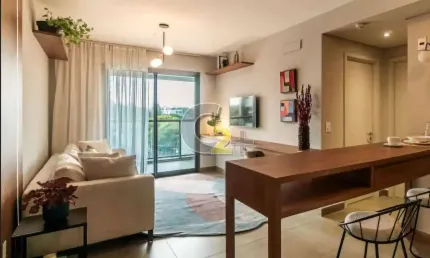 Apartamento à venda em moema com 1 quarto, sem vaga de garagem