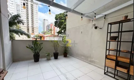 Apartamento garden à venda em perdizes com 3 suítes e 3 vagas