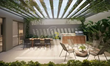 Apartamento  garden á venda no alto da lapa, 3 suítes e 2 vagas