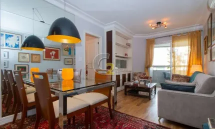 Apartamento à venda em moema com 2 quartos, sendo 1 suite e 2 vagas