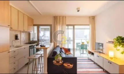 Apartamento mobiliado á venda em pinheiros com 2 quartos, sendo 1 suite e 1 vaga