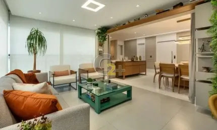 Apartamento decorado à venda em moema com 3 suítes e 4 vagas