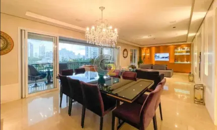 Apartamento mobiliado à venda em perdizes com 4 quartos, sendo 3 suítes e 4 vagas