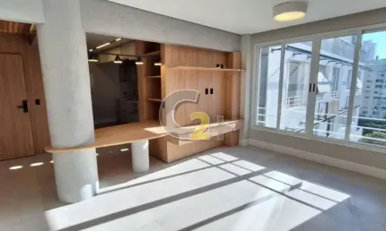 Apartamento á venda em higienópolis com 2 quartos, sendo 1 suite e 1 vaga