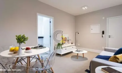 Apartamento a venda na Bela Vista com 64m, 1 quarto e varanda