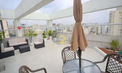 Apartamento cobertura a venda 04 quartos em perdizes