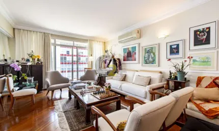 Cobertura duplex, Higienópolis, 4 quartos, 1suíte, 3 vagas de garagem e com  323m²