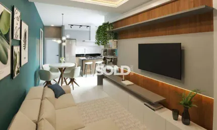 Apartamento com 2 dormitórios à venda, 61 m² por R$ 331.158,16 - Jardim Veneza - Franca/SP