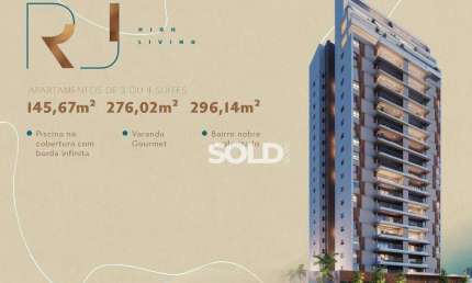 Apartamento com 3 dormitórios à venda, 145 m² por R$ 1.162.124,00 - Parque dos Lima - Franca/SP