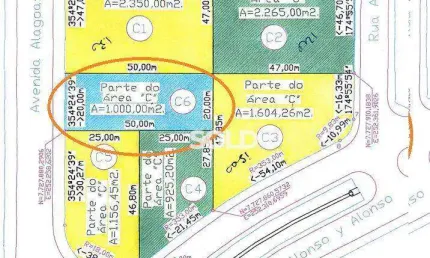 Terreno à venda, 1000 m² por R$ 1.400.000,00 - Jardim Paulista - Franca/SP