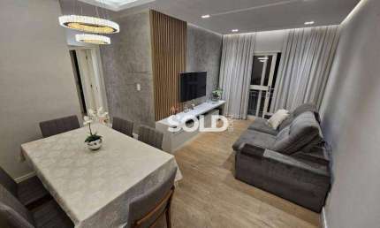 Apartamento com 3 dormitórios à venda, 98 m² por R$ 650.000,00 - Vila Santa Cruz - Franca/SP