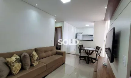 Apartamento com 2 dormitórios à venda, 48 m² por R$ 160.000 - Santa Efigênia - Franca/SP