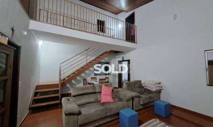 Sobrado com 3 dormitórios à venda, 187 m² por R$ 450.000,00 - Residencial São Domingos - Franca/SP