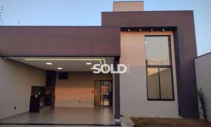 Casa com 3 dormitórios à venda, 144 m² por R$ 799.000 - Residencial Tellini - Franca/SP