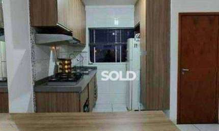 Apartamento com 2 dormitórios à venda, 56 m² por R$ 210.000 - Vila Santa Terezinha - Franca/SP