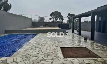 Chácara a 4,5km de Franca, com 3 dormitórios sendo 1 suíte, 850m² de terreno,  à venda por R$ 750.000,00 - Jardim Palestina - Franca/SP