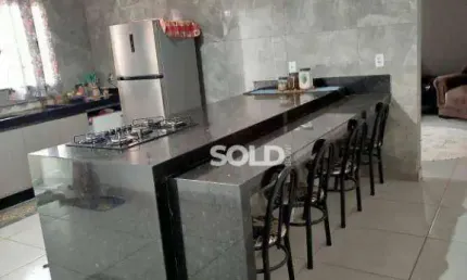 Chácara com 2 dormitórios à venda, 300 m² por R$ 380.000,00 - Jardim Palestina - Franca/SP