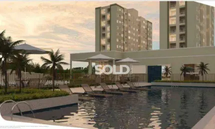 Apartamento com 2 dormitórios à venda, 48 m² por R$ 263.999 - Recreio das Acácias - Ribeirão Preto/SP