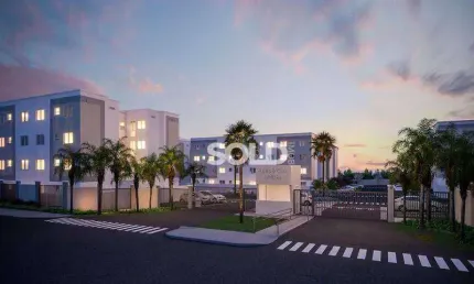 Residencial Riviera - Apartamento com 2 dormitórios à venda, 43 m² por R$ 240.000 - Jardim Eugênio Mendes Lopes - Ribeirão Preto/SP
