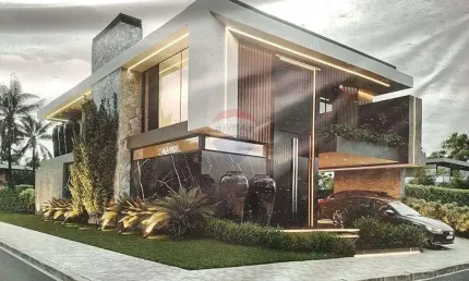 'Casa Magnifica com 5 Suítes  à  venda no Villagio  Firenze: Luxo e Conforto'