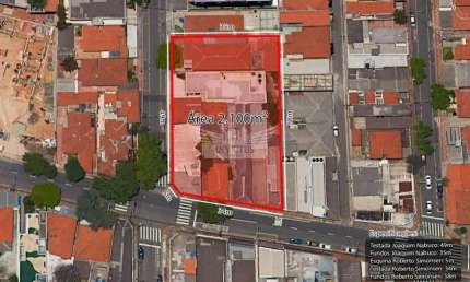 Terreno 2.100,00m² à venda - Bairro Santo Antônio - São Caetano do Sul/SP