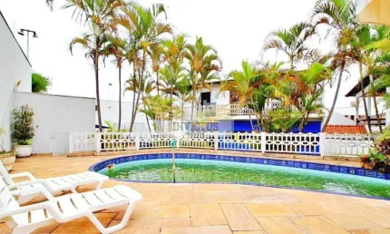 Sobrado com 4 Quartos para Alugar, 307m² - Vila Homero Thon, Santo André/SP.