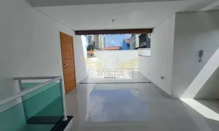 Cobertura sem Condomínio com 2 Quartos para Comprar, 95m² - Vila Alzira, Santo André/SP.