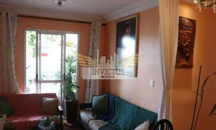 Apartamento com 2 Quartos para Comprar no Edifício Portal das Flores, 62m² - Vila Pires, Santo André/SP.