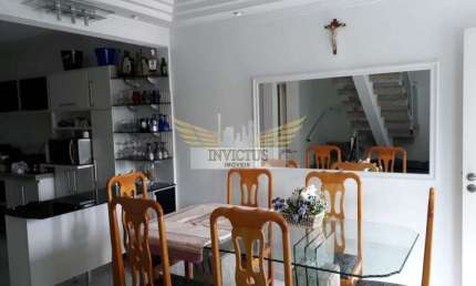Sobrado com 3 Quartos para Comprar, 131m² - Jardim Bela Vista, Santo André/SP.