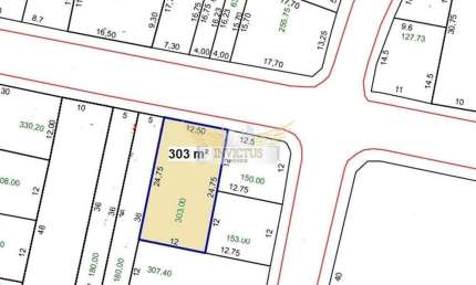 Terreno Residencial à Venda, 303m² - Vila Floresta, Santo André/SP.