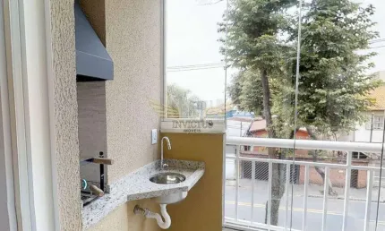 Apartamento residencial com 2 dormitórios à venda, 64m² - bairro campestre, santo andré/sp