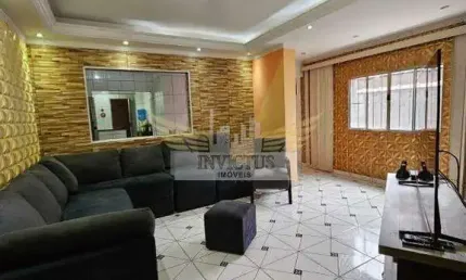 Sobrado Residencial com 3 Quartos à Venda, 222m² - Parque Novo Oratório, Santo André/SP.