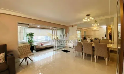 Apartamento Mobiliado com 3 Quartos no Condomínio Paris para Comprar, 128m² - Centro, Santo André/SP