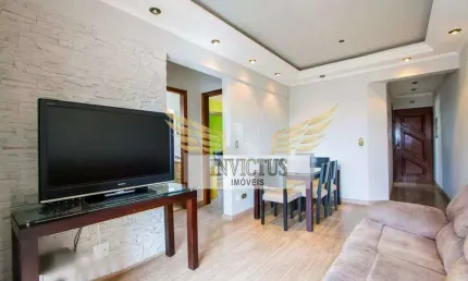 Apartamento com 2 quartos para comprar, 68m² - vila homero thon, santo andré/sp.