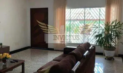 Sobrado com 4 Quartos para Comprar, 289m² - Vila Alzira, Santo André/SP.