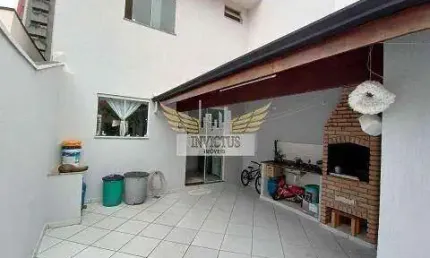 Sobrado com 3 Quartos parar Comprar, 196m² - Bairro Jardim, Santo André/SP.
