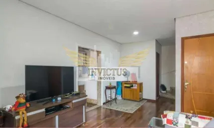 Sobrado em Condomínio Fechado com 3 Quartos em Condomínio para Comprar, 167m² - Bairro Campestre, Santo André/SP.