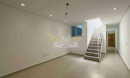 Sobrado com 3 Quartos para Comprar, 130m² - Utinga, Santo André/SP.