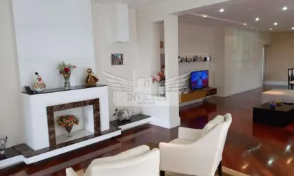 Apartamento de 3 suítes à venda no condomínio paysage, 296m² - jardim, santo andré/sp.