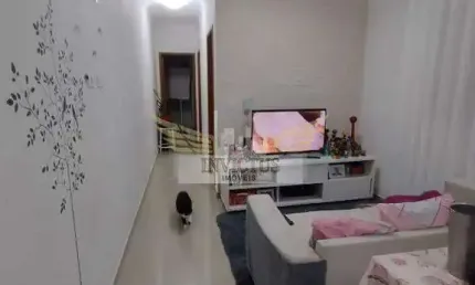 Apartamento sem condomínio semi mobiliado com 2 quartos para comprar, 47m² - vila princípe de gales, santo andré/sp.