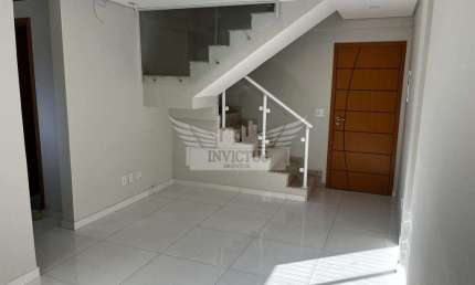 Cobertura Duplex com 2 Quartos para Comprar, 99m² - Nova Gerti, São Caetano/SP.