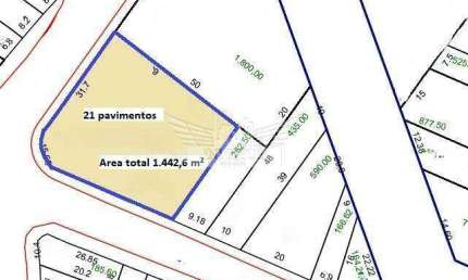 Terreno à Venda, 1.442m² - Vila Bastos - Santo André/SP